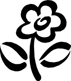 simple flower panorama