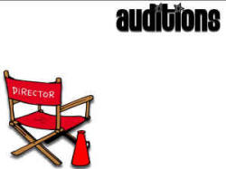 free "auditions" printable poster