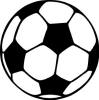 black and white soccer ball football clip art