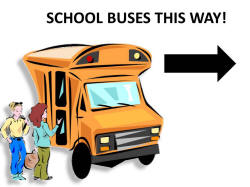School bus poster