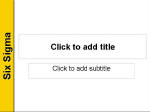 Free Six Sigma Powerpoint backgrounds