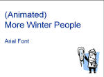 Free animated winter theme powerpoint templates