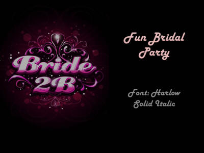 bridal party wedding template
