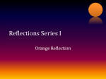 Reflections Series for PPT 2007 - Orange