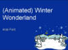 Free PowerPoint backgrounds and templates: Animated Winter Themes